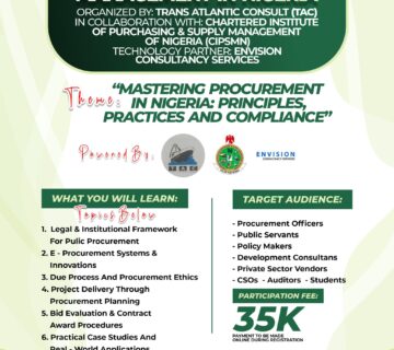 National Online Training on Public Procurement Management