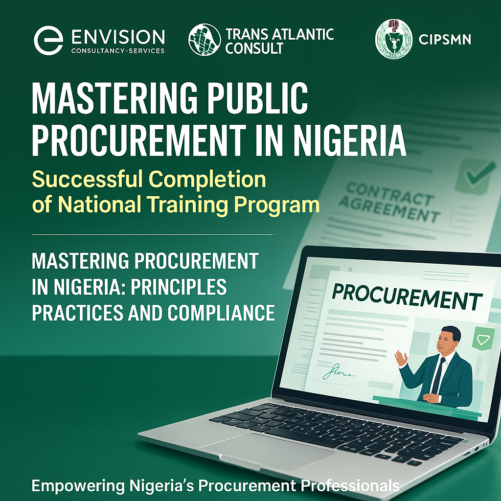 Successful Completion of National Training Program